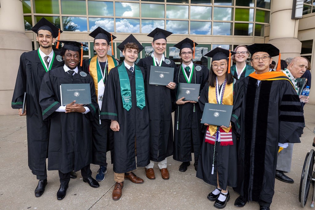 CSU Commencement Honors Spring 2022 Graduates at Wolstein Center